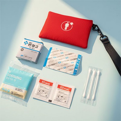 초간편 여행용 미니 구급파우치 세트