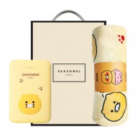 시즈넬 선물세트 카카오 보조배터리+카카오 무릎담요