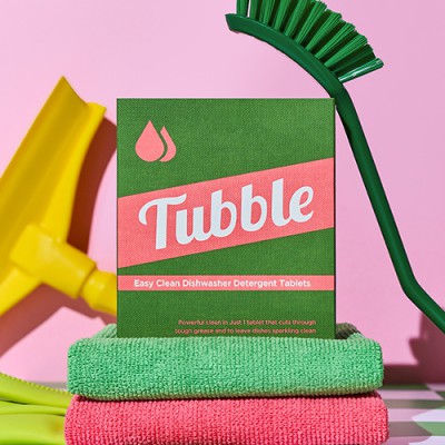 Tubble 이지클린 올인원 식기세척기 세제 (40개입)