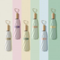 듀홈 삼색삼단수동암막양우산