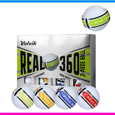 볼빅 리얼 360 퍼팅라인 12구 (3pc)