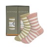 [엘르] 여성 수면양말 2족세트_색상랜덤