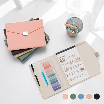 인메모리 A5 메모패드 올인원 세트 (볼펜,포스트잇 포함)