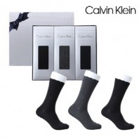 [캘빈클라인] 신사양말 단색 3족 세트_프리미엄라인