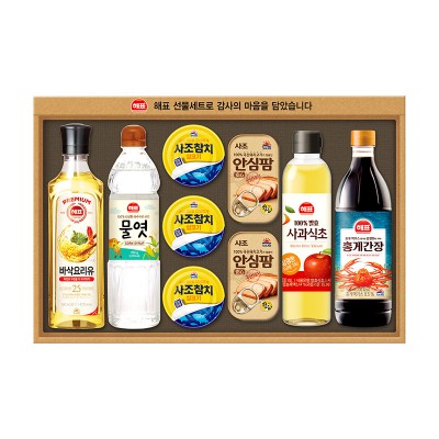 25추석 사조해표 안심특선 V34호 선물세트