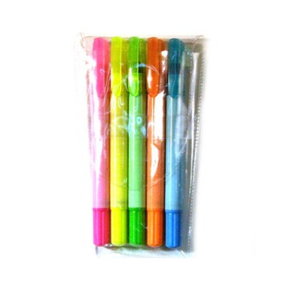 뉴칼라고체형광펜5P세트(국산)