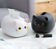 130_다용도귀여운고양이디자인티슈박스