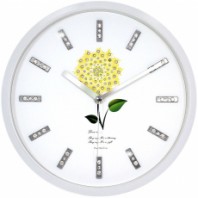 JS3093 플라워 아크리탄 무소음벽시계