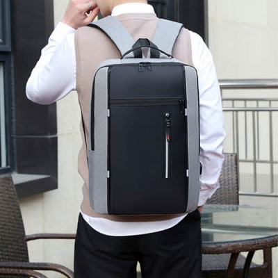 제이탑 투톤 반사띠 다목적 가방 백팩