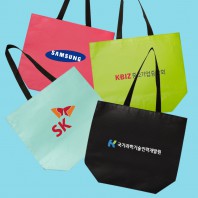 <친환경인증> R-PET 리유저블백(4색) (중량 170g±5)(450x150x400mm)