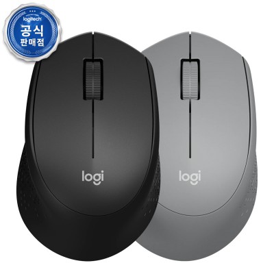 로지텍 코리아 정품 무소음 무선 마우스 M331