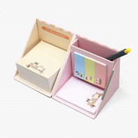 큐브메모함 풀컬러 점착메모지 (HS-85-17)