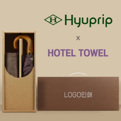 협립 3단60 곡자 슈퍼 엔티크 초고밀도 완전자동 우양산 +협립40수호텔코마180타월-세트