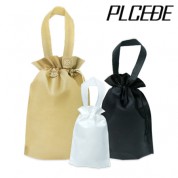 [플씨드] 부직포 복주머니 손잡이 파우치