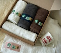 크로커다일 심플플러스 라벨 타올 4매세트 150g