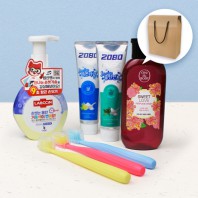 랩신 핸드워시 LG 바디워시 치약칫솔 7종세트