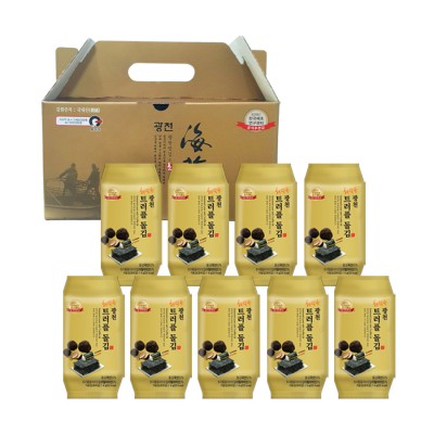 25추석 선물세트 [명품 광천김] 트러플 도시락김 9봉 선물세트