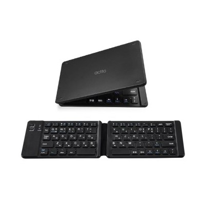 엑토 하프 접이식 휴대용 블루투스 키보드 BTK-05