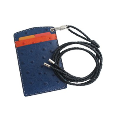 국산천연소가죽타조무늬카드지갑(1733)