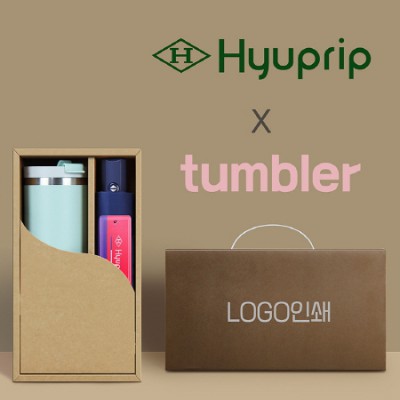 협립3단모던완전자동우산 +킹덤 이중진공 핸들 텀블러-세트