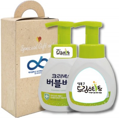 크리넥스 버블버블 거품형 핸드워시 250ml 1P