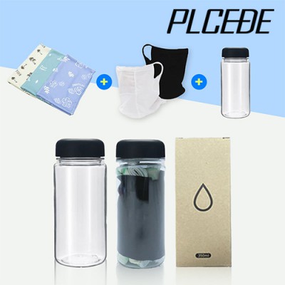 [플씨드] 패턴쿨타올 + 메쉬귀걸이쿨마스크 + 보틀350ml