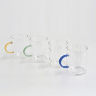 와글 투명내열머그컵4종