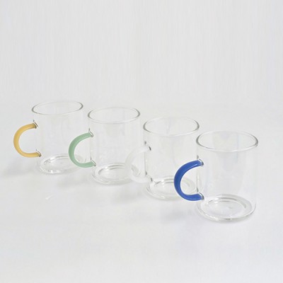와글 투명내열머그컵4종