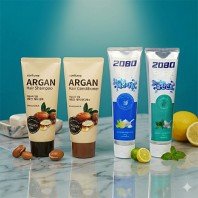 과일나라 아르간 샴푸 2080 퓨어치약 125g 4종세트