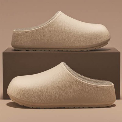 제이엘 생활방수 솔리드 겨울 슬리퍼