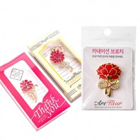 브로치 카네이션 모음