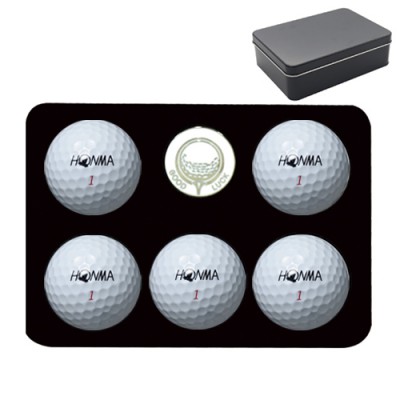 혼마 3피스 TW 5구 볼마커 틴케이스세트