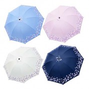 라이트핏 플라워패턴 3단 수동 암막양우산