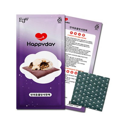 2516 해피해피 반려동물방석 핫팩 400g