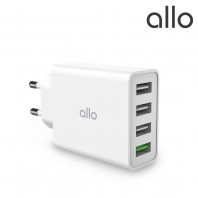 알로코리아 UC435QC USB 4포트 고속 멀티 충전기