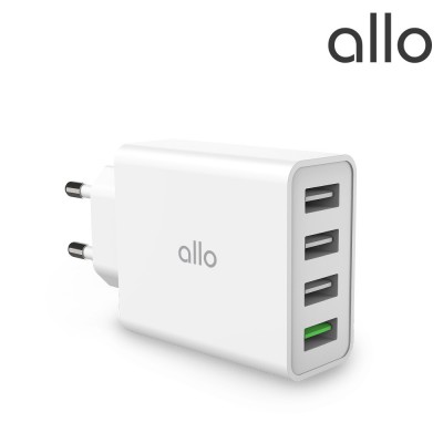 알로코리아 UC435QC USB 4포트 고속 멀티 충전기