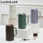 락앤락 4282C 메트로 카페 머그 세라믹 텀블러 600ml