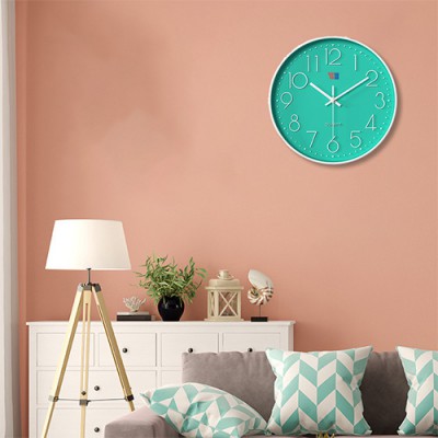 유니크 모던 인테리어 벽시계(민트)  STMC008
