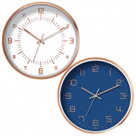 패미리 로즈골드 메탈벽시계 (SI300G, SI300GB 블루)