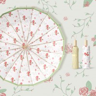 명품 프렌치 밀크 3단 양우산