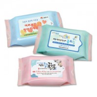 녹색나라 하트3종 물티슈(30매)