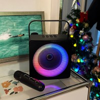 머레이 레인보우 블루투스 노래방 기기 + 마이크 세트 MT50-3