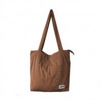 CJ092 에코라이프 노블레스 캔버스 코듀로이 여성용 에코백