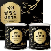 광천김 맛과 향가득 김선물 김세트(곱창김 선물세트 캔김 2개) 설선물 추석선물 답례품