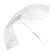 60 고급 투명우산 (곡자손잡이)