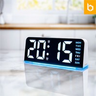 유즈비 언더라인 무드등 LED 시계