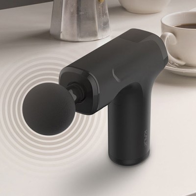 6단계 조절 프리미엄 무선 진동 마사지건 4가지 헤드증정 EM-28