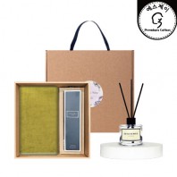 명품뱀부220g 디퓨저 세트 (명품뱀부220g + 시즈넬플라워 디퓨저50ml)