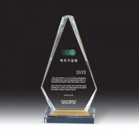 7377W 크리스탈 상패 (110*220*50mm)