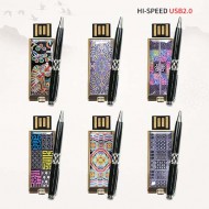 빛나 K-ART 시리즈 자개 2종세트 (USB메모리+자개볼펜 2.0 4~128GB) 6종 이미지